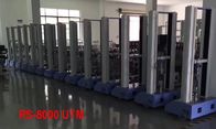 100N tot 50KN Servo Control Plastic voor Rubber Tensile Universal Testing Machine RS-8000